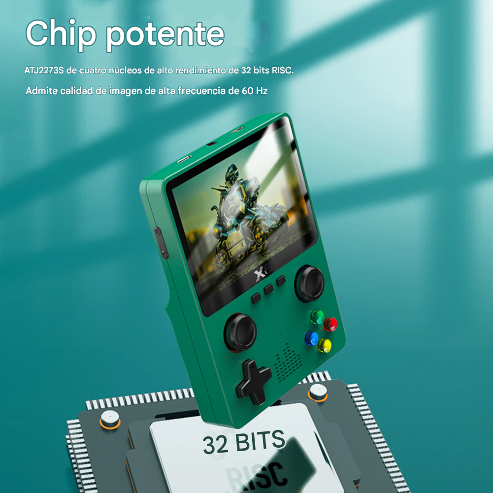 🎮 Consola de juegos portátil X6 – ¡Revive la nostalgia!