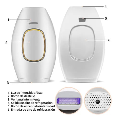 Depiladora Permanente Profesional De Láser - IPL