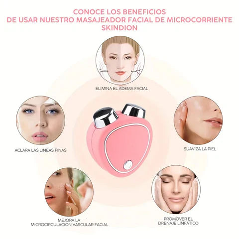 MASAJEADOR FACIAL DE MICROCORRIENTE - LIFTING FACIAL
