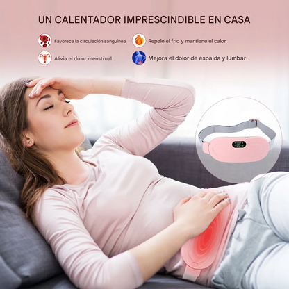 🌸 CINTURÓN TÉRMICO PARA CÓLICOS MENSTRUALES
