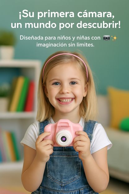 📸✨ Mini Cámara Digital X2 para Niños y Niñas
