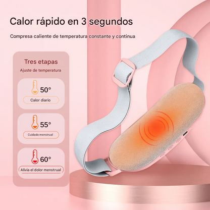 🌸 CINTURÓN TÉRMICO PARA CÓLICOS MENSTRUALES