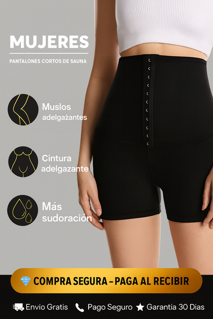 FAJA SHORT SAUNA TELA TÉRMICA - PROMOCIÓN