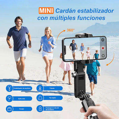Captura la Perfección: Estabilizador Profesional Q18 para Fotos y Videos.