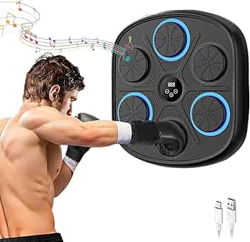 MAQUINA DE BOXEO MUSICAL ENTRENAMIENTO