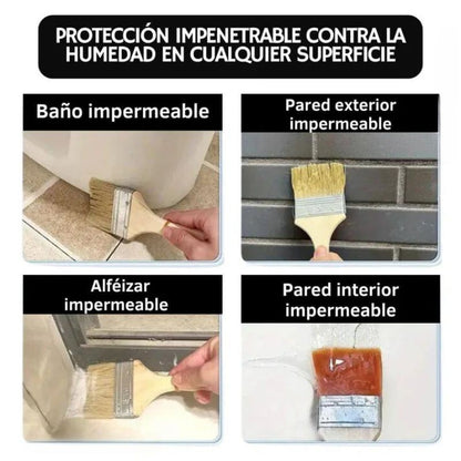 Sellador Impermeabilizante Transparente - 😱DILE ADIÓS A LAS FILTRACIONES😱 LLEVA 2 Y PAGA 1😍