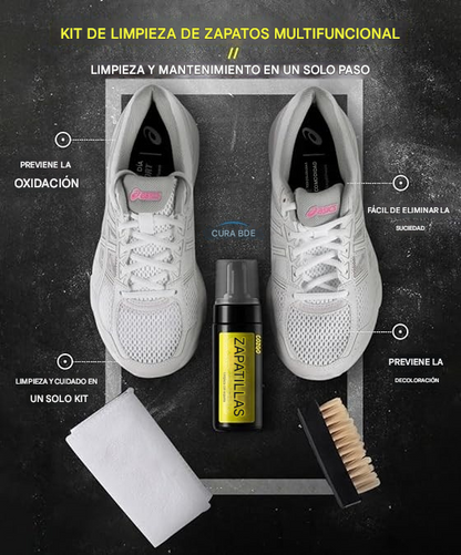 👟✨ BDE Kit limpiador de zapatos – ¡Dile adiós a la suciedad en segundos! 🧼🪄