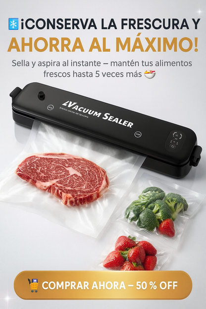 Selladora Al Vacío ¡SUPER PROMOCIÓN!🔥