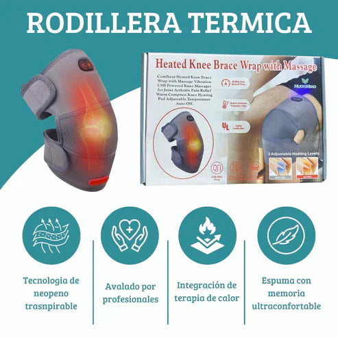 Rodillera Térmica de Calor - Alivio inmediato [SUPER PROMO]