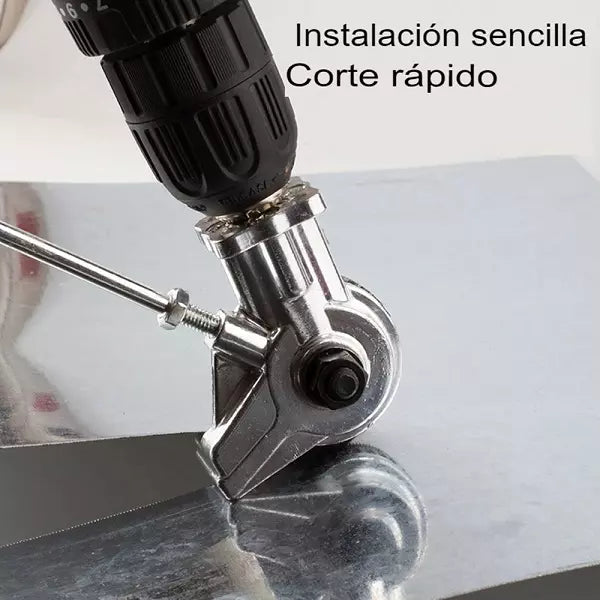 ACCESORIO DE DRILL CORTADOR DE PLACA METALICA - PROMO