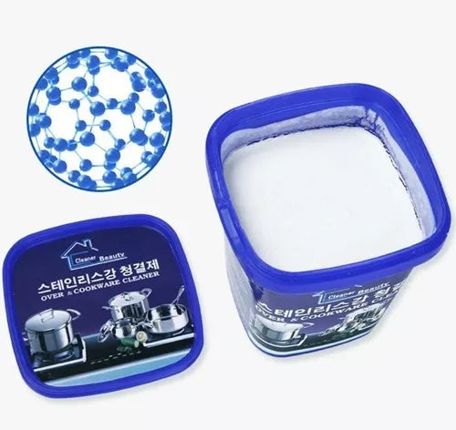 3 x 1 - Limpia Olla Multiuso Magic Limpiador Acero Hogar