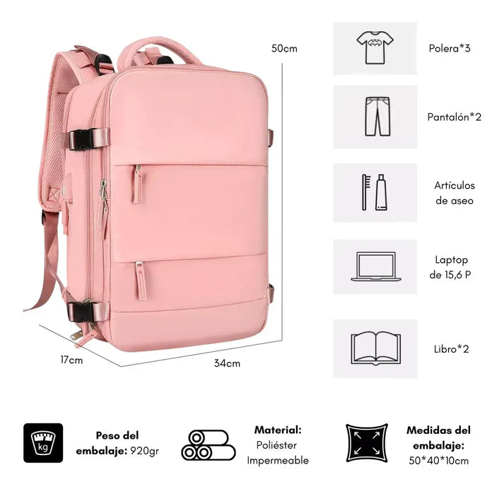 Mochila de Viajes Super viral ¡Promoción!