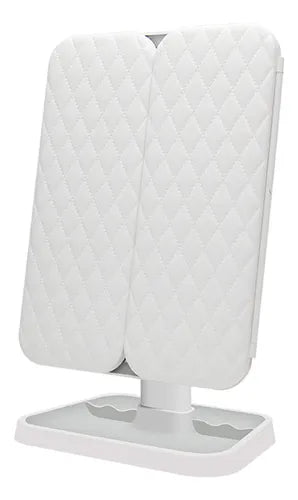 Espejo de maquillaje con luz led recargable - PROMOCIÓN