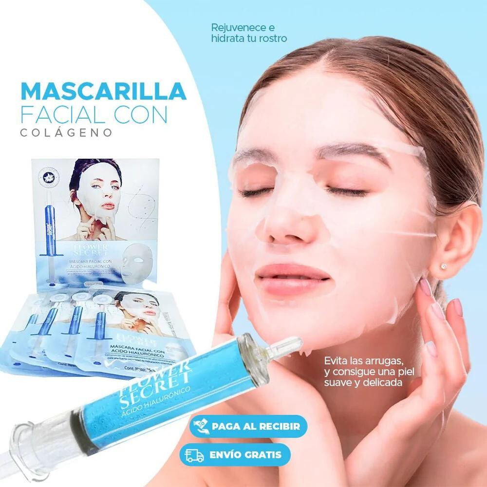 Mascarilla de Colágeno Viral😍 ¡La Revolución de Belleza en esta Temporada!😱