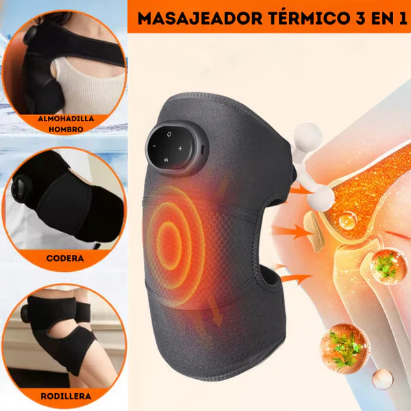 Masajeador Térmico 3 en 1 (Rodillas - Codos - Hombros) - OFERTA EXCLUSIVA