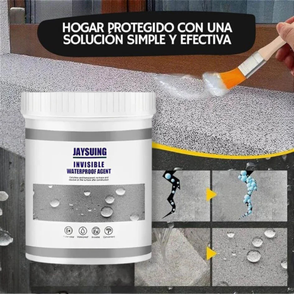 Sellador Impermeabilizante Transparente - 😱DILE ADIÓS A LAS FILTRACIONES😱 LLEVA 2 Y PAGA 1😍
