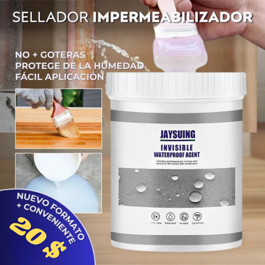Sellador Impermeabilizante Transparente - 😱DILE ADIÓS A LAS FILTRACIONES😱 LLEVA 2 Y PAGA 1😍