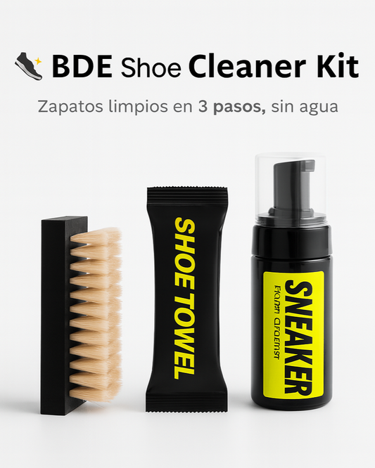 👟✨ BDE Kit limpiador de zapatos – ¡Dile adiós a la suciedad en segundos! 🧼🪄